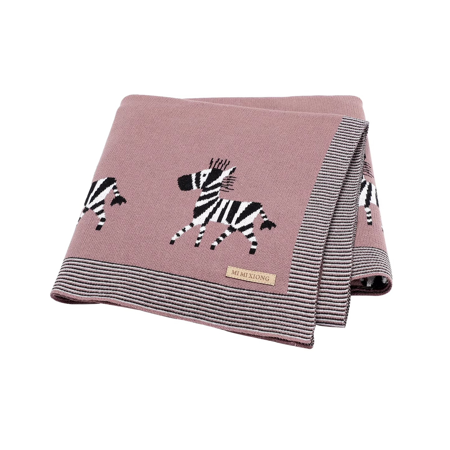 Baby Blankets Swaddle Wrap Cotton Knitted Newborn Bebes Stroller Bedding Sleeping Covers 100*80Cm Toddler Infant Month Blankets
