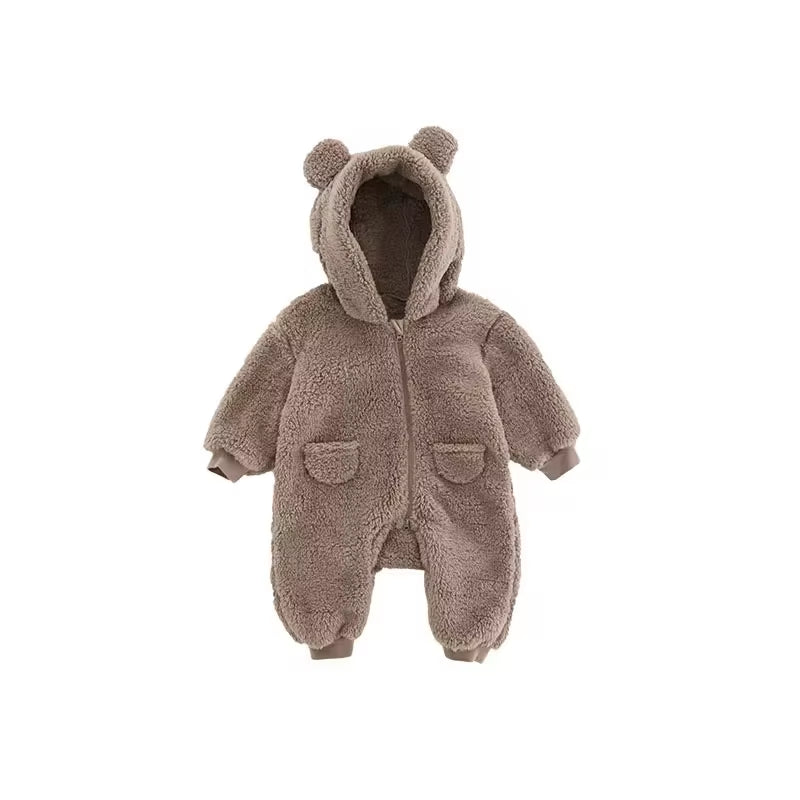 Chiquito | Newborn Baby Fleece Rompers for Spring and Autumn