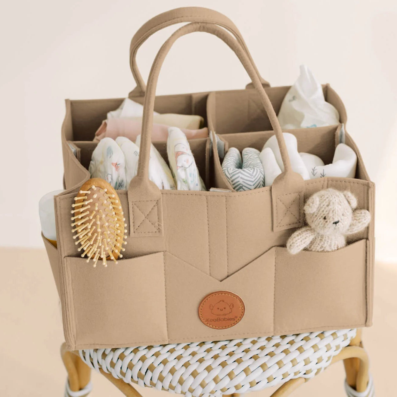 Original 2.0 Diaper Caddy (Taupe)