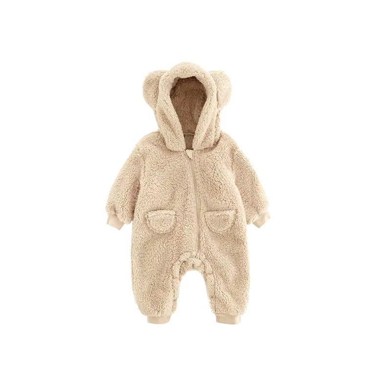 Chiquito | Newborn Baby Fleece Rompers for Spring and Autumn