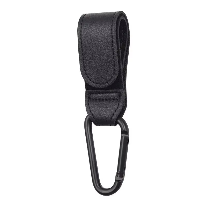 1/2Pcs PU Leather Baby Bag Stroller Hook Pram Rotate 360 Degree Rotatable Cart Organizer Pram Hook Stroller Accessories