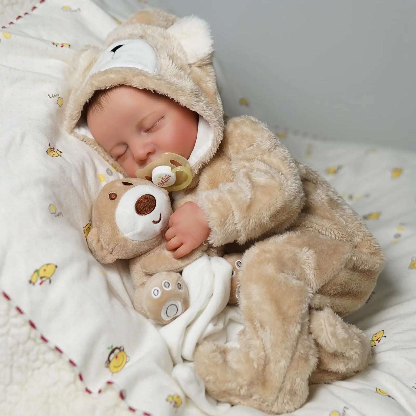 BABESIDE Lifelike Reborn Baby Dolls Boy - 17-Inch Baby Soft Body Realistic-Newborn Baby Dolls Full Body Vinyl Anatomically Corre