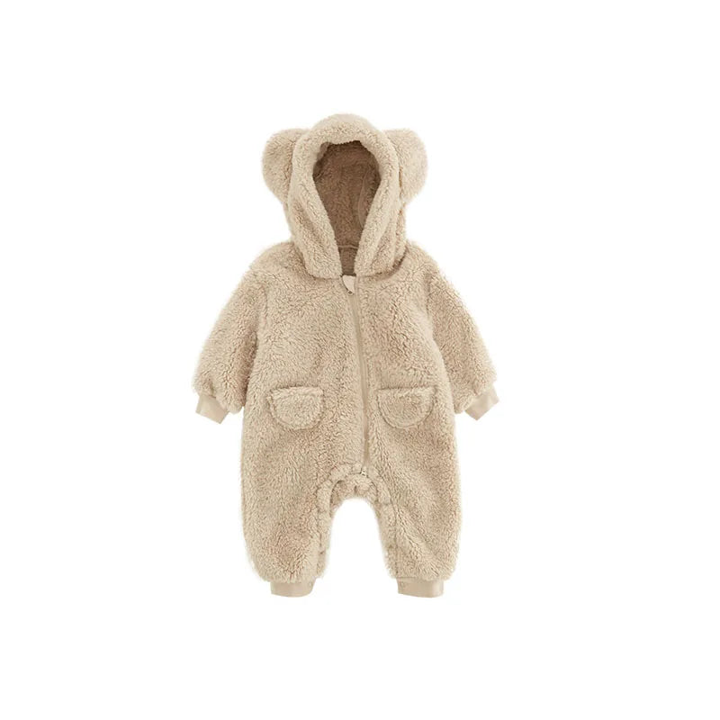 Chiquito | Newborn Baby Fleece Rompers for Spring and Autumn