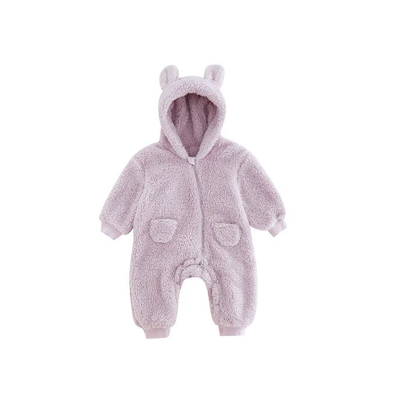 Chiquito | Newborn Baby Fleece Rompers for Spring and Autumn
