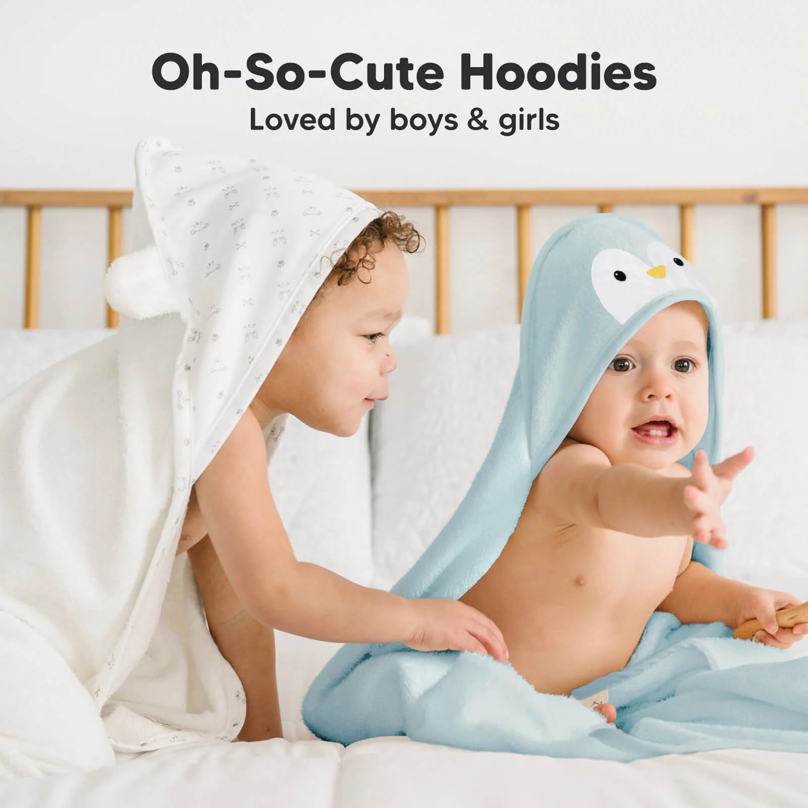 Cuddle Baby Hooded Towel (Penguin)