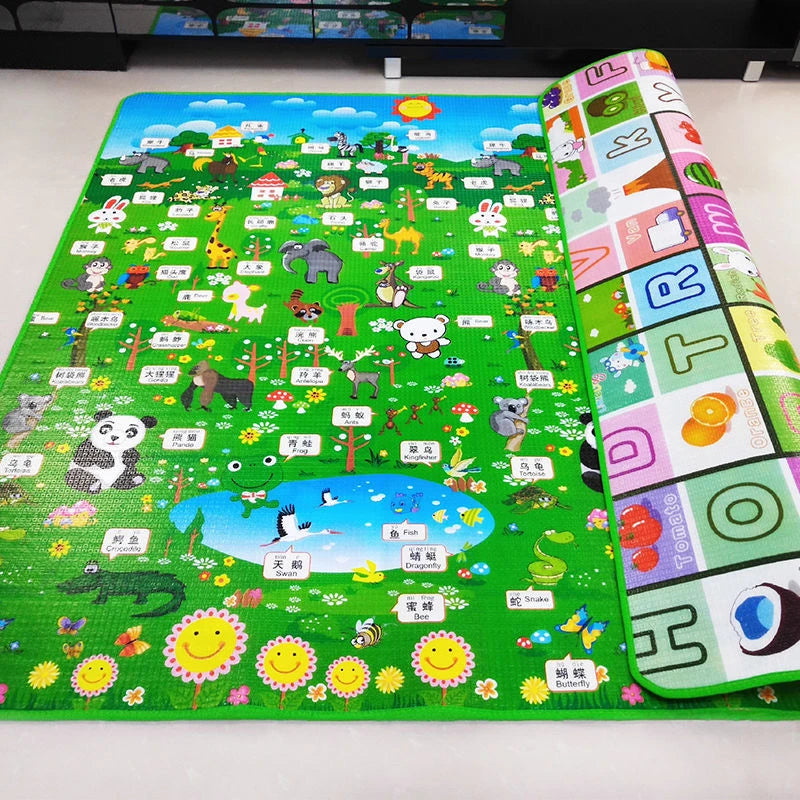 200Cm*180Cm XPE Baby Play Mat Toys for Children Rug Playmat Developing Mat Baby Room Crawling Pad Folding Mat Baby Carpet
