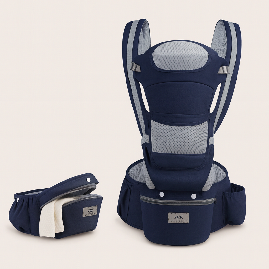 ErgoCarrier – Ergonomic Baby Carrier Backpack