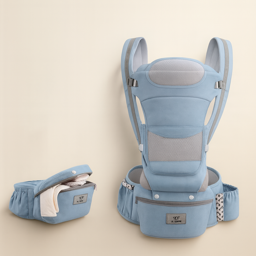 ErgoCarrier – Ergonomic Baby Carrier Backpack