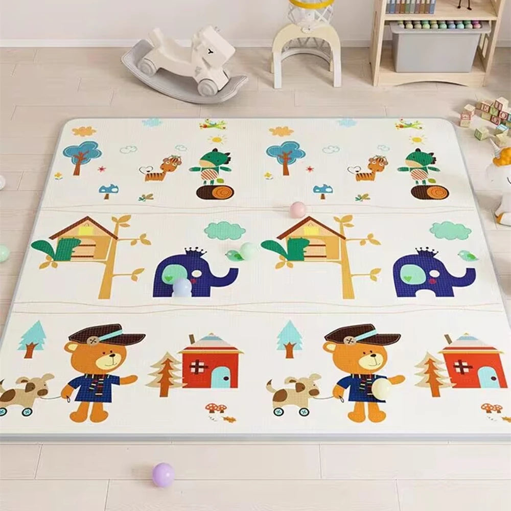 200Cm*180Cm XPE Baby Play Mat Toys for Children Rug Playmat Developing Mat Baby Room Crawling Pad Folding Mat Baby Carpet
