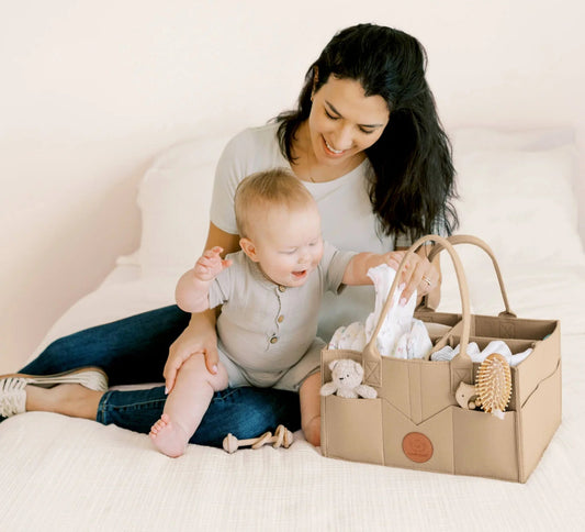 Original 2.0 Diaper Caddy (Taupe)