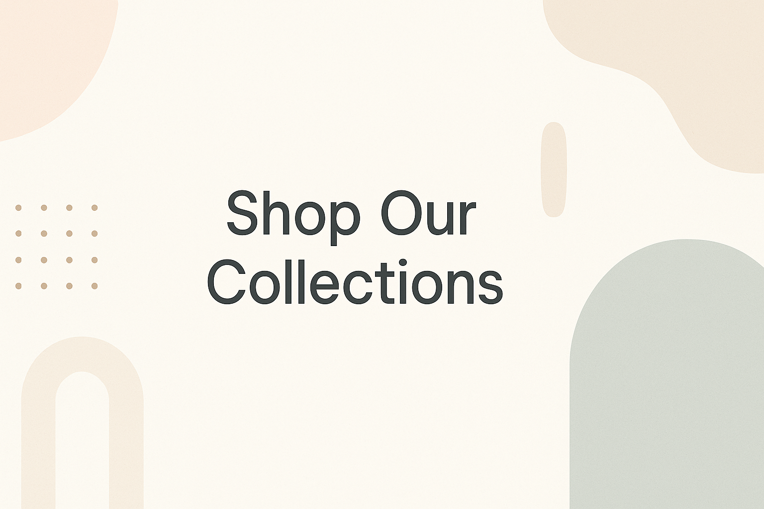 Generated banner for collections