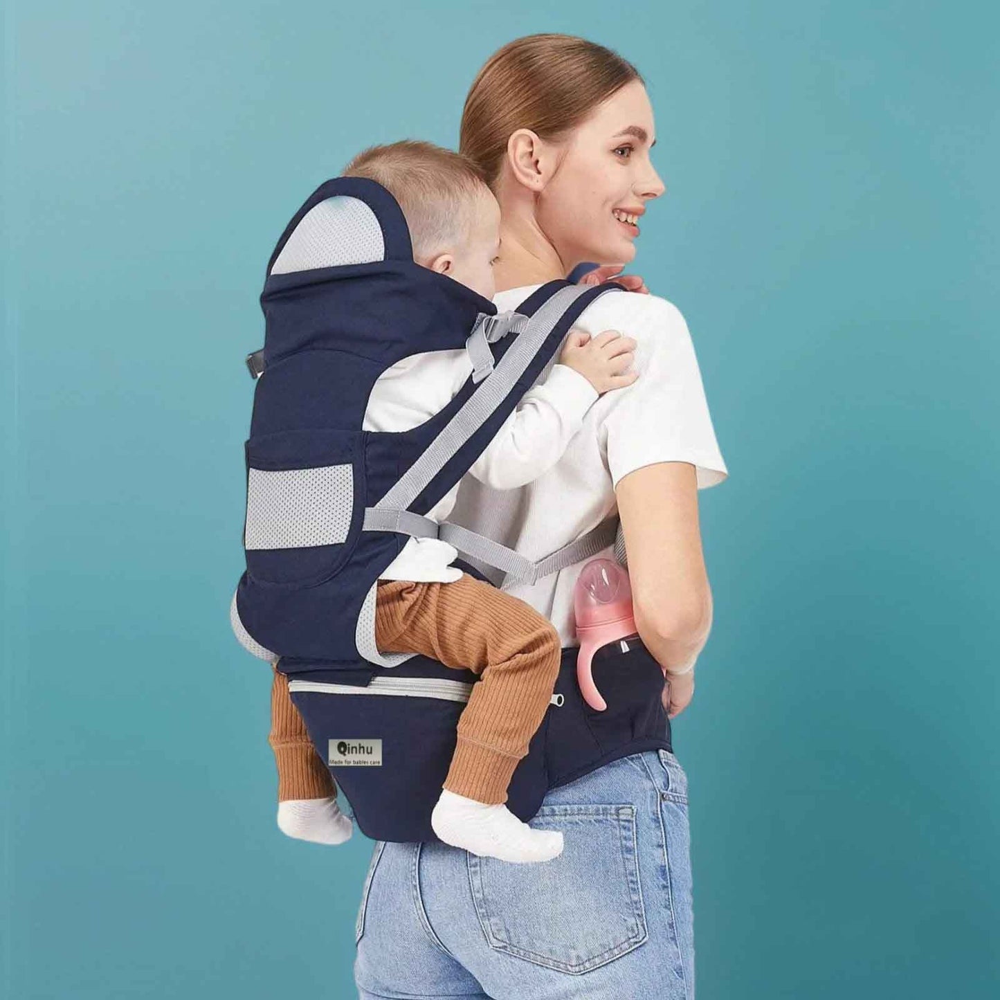 ErgoCarrier – Ergonomic Baby Carrier Backpack